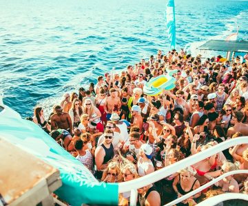 Friends Boat Party